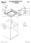 Diagram for 01 - Top And Cabinet Parts