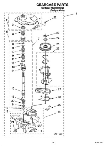 Diagram for 7MLSQ8000JQ6