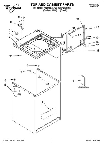 Diagram for 7MLSQ8543JQ6