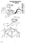 Diagram for 04 - Machine Base Parts