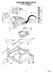 Diagram for 05 - Machine Base Parts