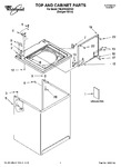 Diagram for 01 - Top And Cabinet Parts