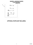 Diagram for 10 - Miscellaneous Parts Optional Parts (not Included)