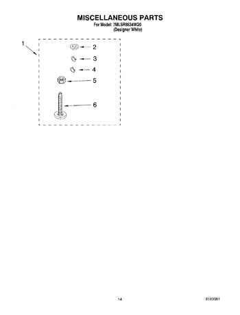 Diagram for 7MLSR8534MQ0