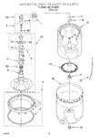 Diagram for 03 - Agitator, Basket And Tub