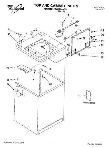 Diagram for 7MLSR8544JT5