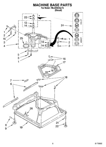 Diagram for 7MLSR8544JT5