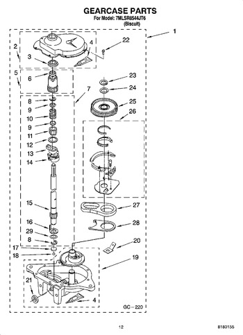 Diagram for 7MLSR8544JT6