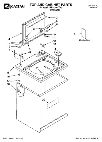 Diagram for 7MMSL6955TW0