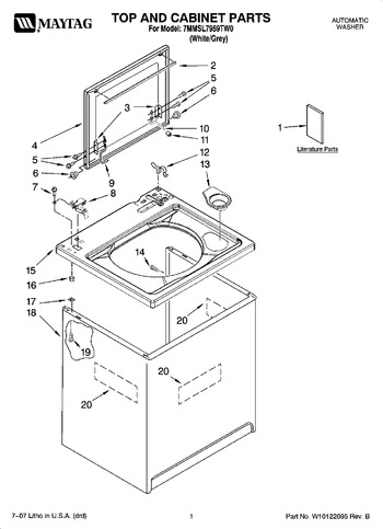 Diagram for 7MMSL7959TW0