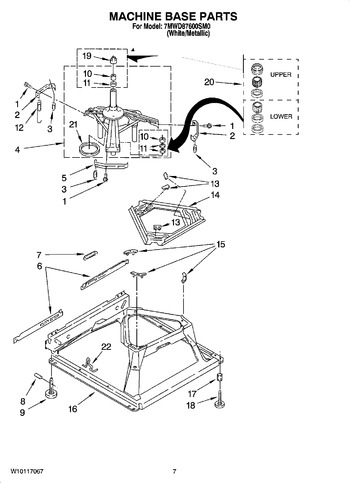 Diagram for 7MWD87600SM0