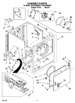 Diagram for 02 - Cabinet Parts