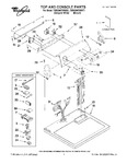 Diagram for 01 - Top And Console Parts