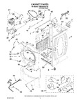 Diagram for 02 - Cabinet Parts