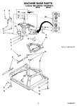 Diagram for 05 - Machine Base Parts