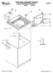 Diagram for 01 - Top And Cabinet Parts