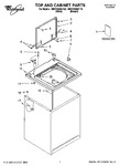 Diagram for 01 - Top And Cabinet Parts