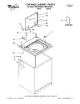 Diagram for 01 - Top And Cabinet Parts