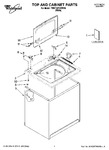 Diagram for 01 - Top And Cabinet Parts