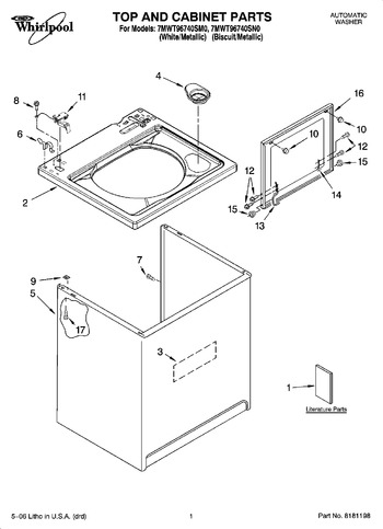 Diagram for 7MWT96740SN0