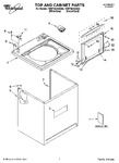 Diagram for 01 - Top And Cabinet Parts