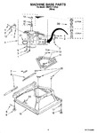 Diagram for 05 - Machine Base Parts