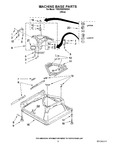 Diagram for 05 - Machine Base Parts