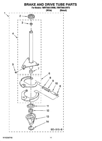 Diagram for 7MWT99815WT0