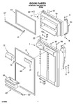 Diagram for 02 - Door Parts