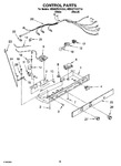 Diagram for 08 - Control Parts, Parts Not Illustrated