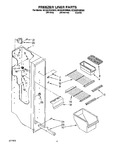 Diagram for 03 - Freezer Liner