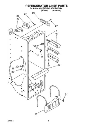 Diagram for 8ED27DQXAW00