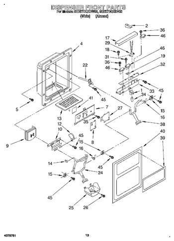 Diagram for 8ED27DQXDW00