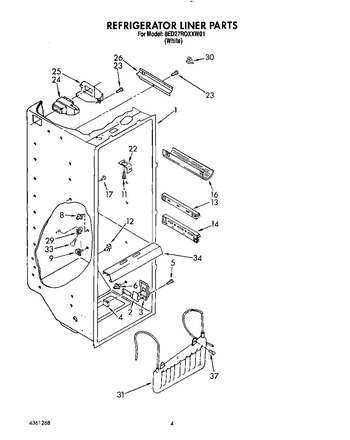 Diagram for 8ED27RQXXW01