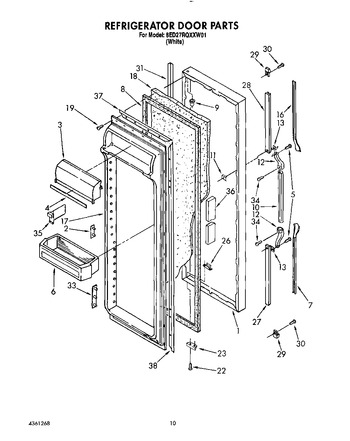 Diagram for 8ED27RQXXW01