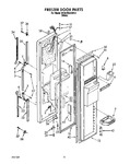 Diagram for 08 - Freezer Door