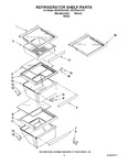 Diagram for 03 - Refrigerator Shelf Parts