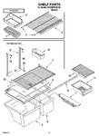 Diagram for 05 - Shelf Parts, Optional Parts