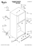 Diagram for 01 - Cabinet Parts