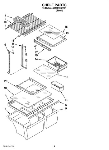 Diagram for 8GT9FTKXST01