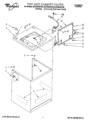 Diagram for 8LSC8245AN0