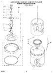 Diagram for 04 - Agitator, Basket And Tub