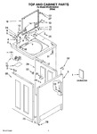 Diagram for 01 - Top And Cabinet Parts