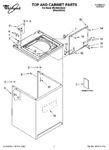 Diagram for 01 - Top And Cabinet Parts