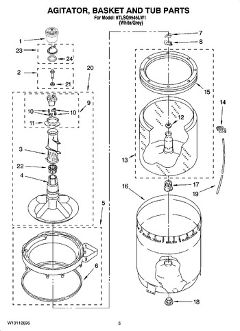 Diagram for 8TLSQ9545LW1