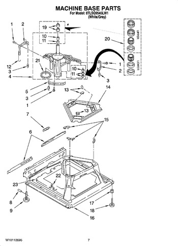 Diagram for 8TLSQ9545LW1