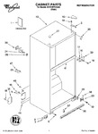 Diagram for 01 - Cabinet Parts