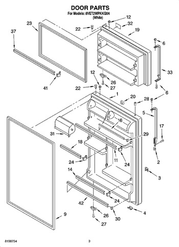 Diagram for 8VET2WPKKQ04