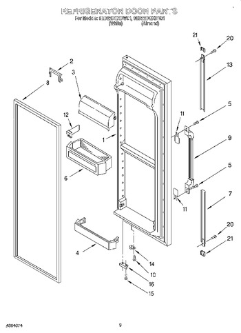 Diagram for 9ED22DQXDW01