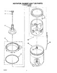 Diagram for 05 - Agitator, Basket And Tub